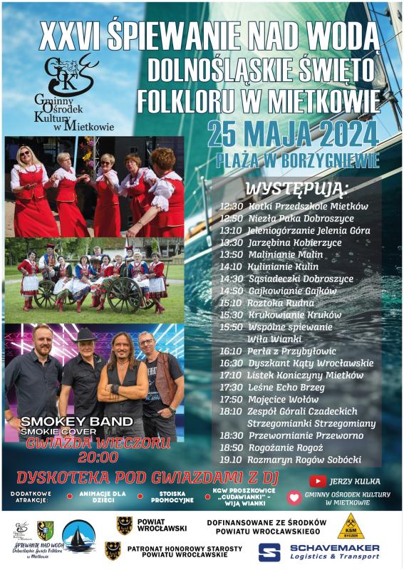 Śpiewanie nad wodą (XXVI edycja) 2024