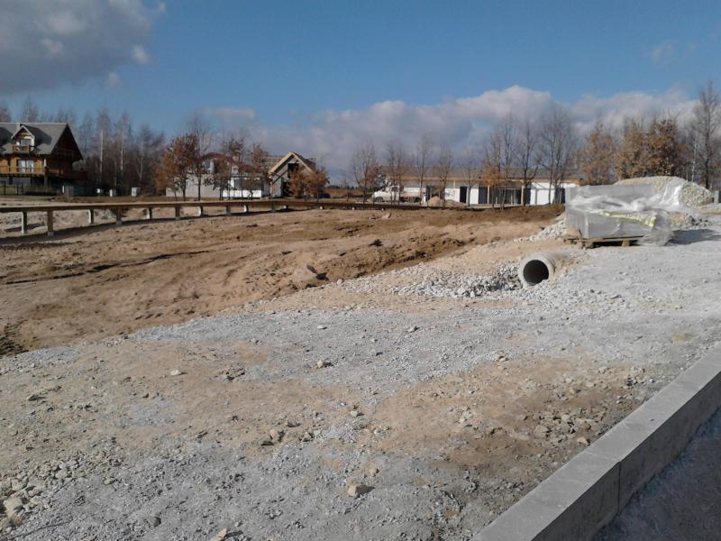 Budowa Ośrodka Sportów Wodnych w Borzygniewie 2011