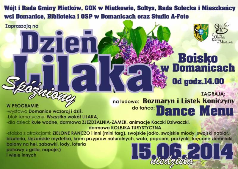 Dzień Lilaka 2014