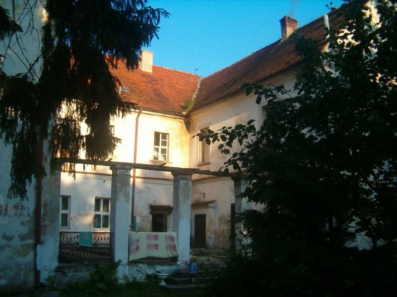 Pałac w Milinie zachodnia ściana 2006