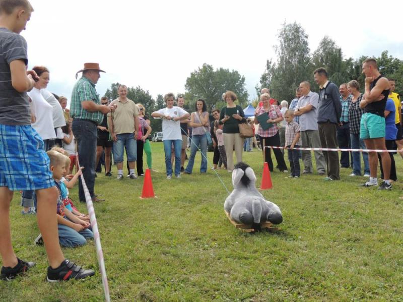 Dożynki Gminne 2014 turniej sołectw
