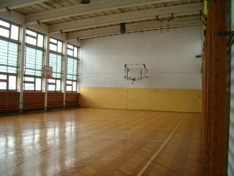 Sala gimnastyczna w Szkole Podstawowej w Mietkowie 2006