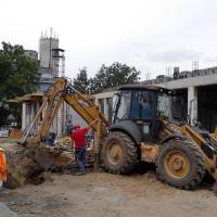 Budowa urzędu Gminy Mietków (czerwiec) 2012