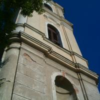 Kościół katolicki w Milinie (wieża, strona zachodnia) 2006