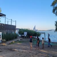 Ślęża View opadająca woda (powódź) 2024