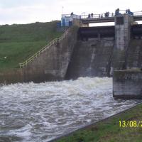 Zapora wodna w Mietkowie 2006